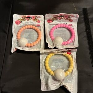 Ryan & Rose Teether rattlers  Set